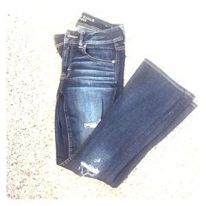 Ripped American Eagle Jeans (dark)